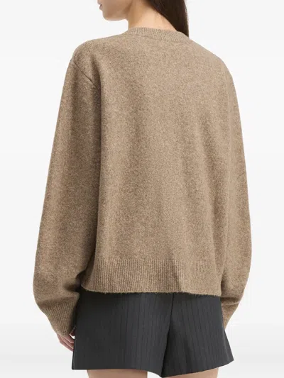 B+ab Star-embellishment Cardigan In Neutral