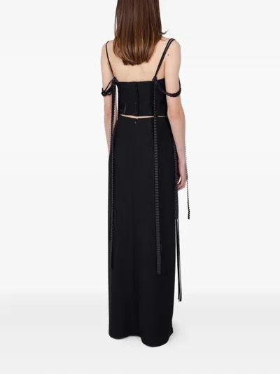 Rxquette Lace-details Top In Black