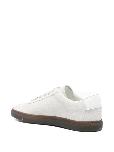 Common Projects Suede Sneakers In White