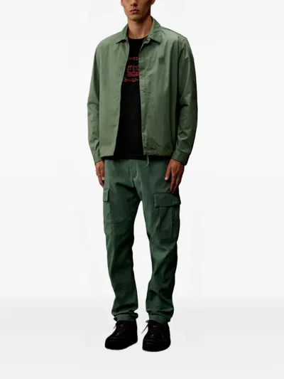 C.p. Company Cargo-pocket Trousers In Green