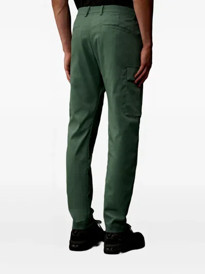 C.p. Company Cargo-pocket Trousers In Green
