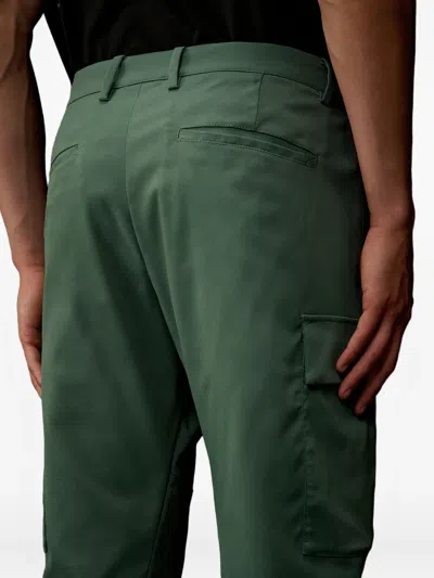 C.p. Company Cargo-pocket Trousers In Green