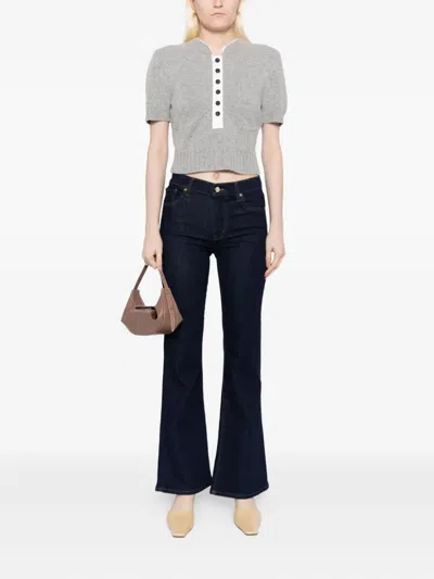 Frame Le Boot Capri Jeans In Blue