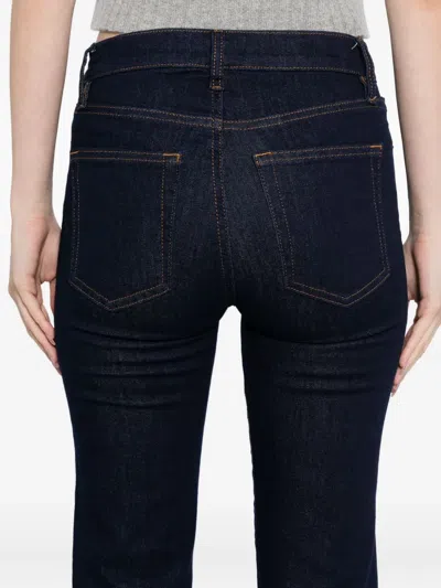 Frame Le Boot Capri Jeans In Blue