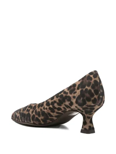 豹纹尖头高跟鞋（6厘米）