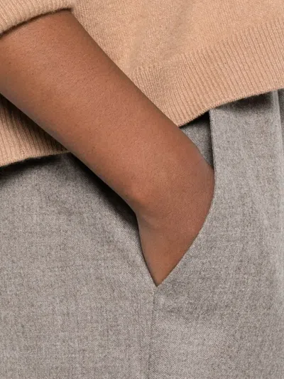 Dušan Elasticated-waist Trousers In Gray