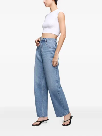 Hey Joanie Slope Curve Jeans In Blue