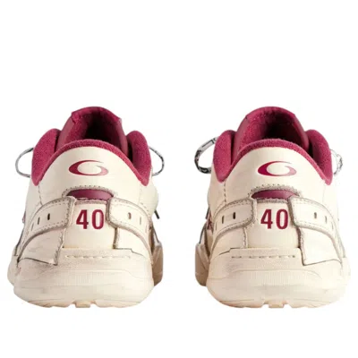 Balenciaga Hamptons Medium Worn-out Sneaker In White In Multi