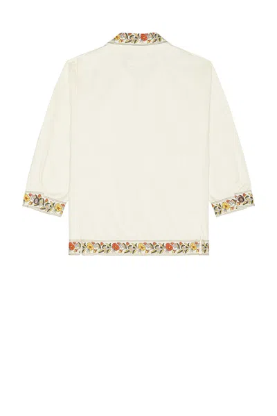 Found Kantha Floral Work Jacket In Neutral