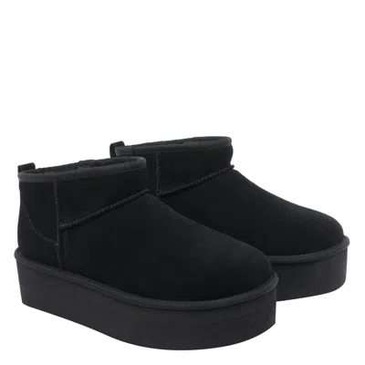 Ugg Classic Ultra Mini Boots In Black