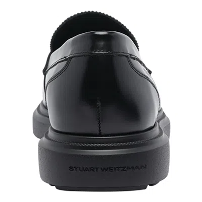 Stuart Weitzman Alvin Loafers In Black