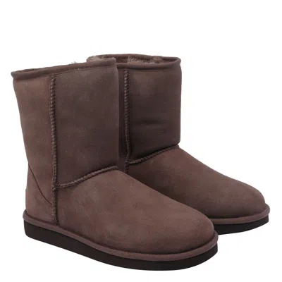 Ugg Suede Ankle Bootsusa Reference Sizes In Brown