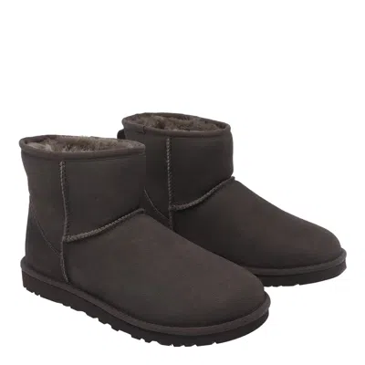 Ugg Classic Mini Booties In Brown
