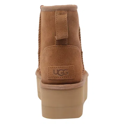 Ugg Classic Mini Platform Boots In Chestnut In Neutral