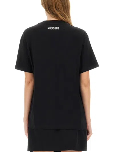 Moschino Couture Black T-shirt In Black