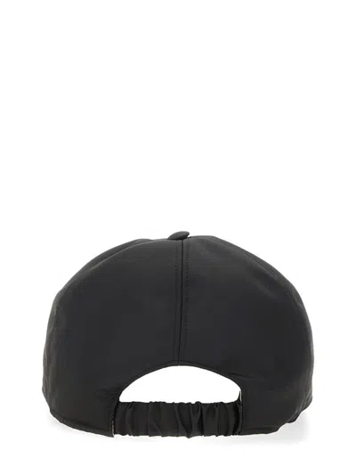 Premiata Stylish Hat With Curved Brim Design In Black