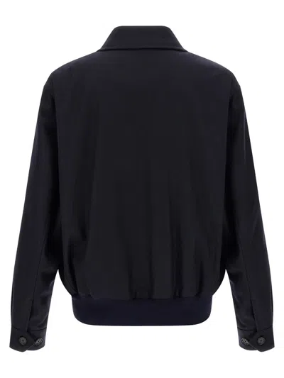 Baracuta G18 Melton Blu Jacket In Black