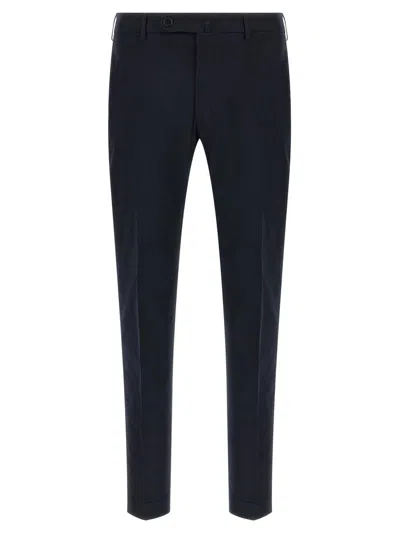 Incotex Pattern 30 Slim-fit Pants In Black