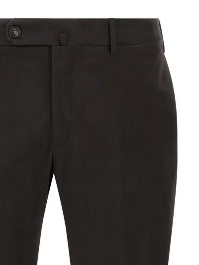 Incotex Stylish Trousers With Pockets And Belt Loops In Brown