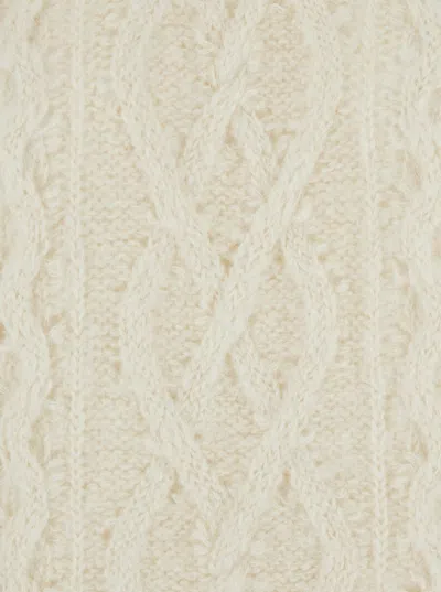 Isabel Marant Étoile Isabel Marant Etoile  Écru Mohair-blend Sweater In Brown