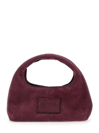 Marc Jacobs Mini Sack Bag Suede Finish In Purple