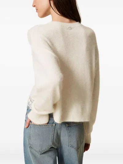 Twinset Sweaters Neve In White