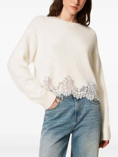 Twinset Sweaters Neve In White