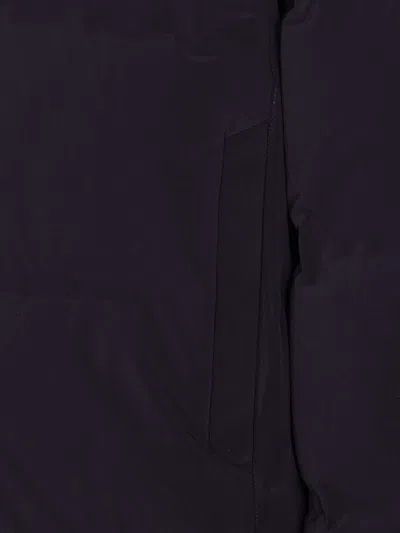 Herno New Impact Medium Weight Hooded Down Jacket In Black