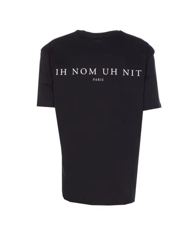 Ih Nom Uh Nit Graphic Print Crewneck Short Sleeve T-shirt In Black