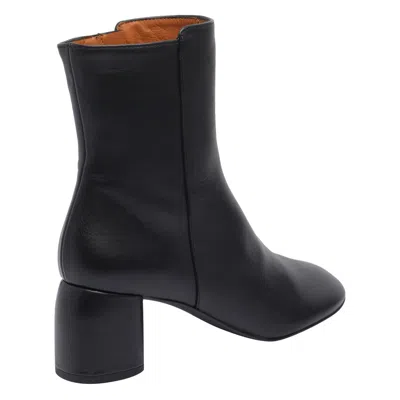 Angel Alarcon 65mm Leather Boots In Black