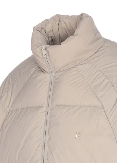 Represent Quilted Puffer Coat In Multi