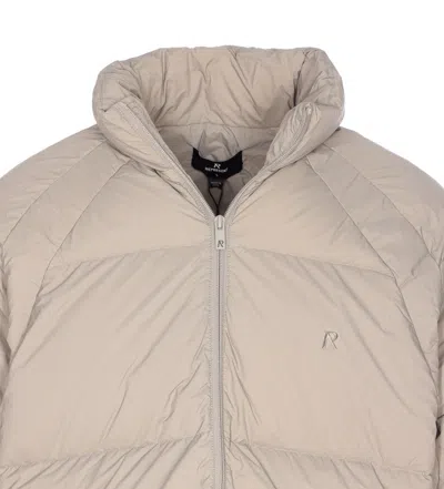 Represent Quilted Puffer Coat In Multi