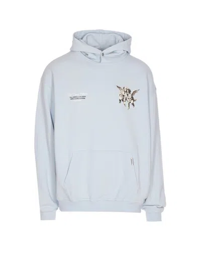 Represent Hooded Sweater Kangaroo Pocket In Blue