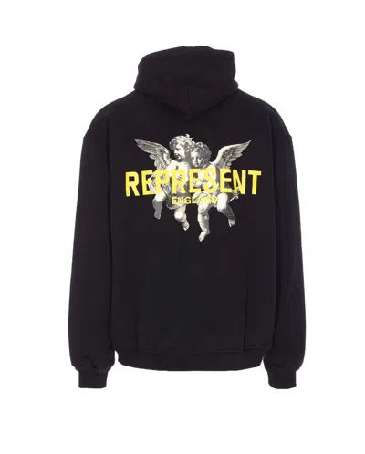 Represent Legacy Cherubs Hoodie In Brown