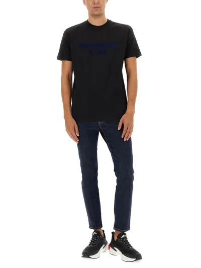 Dsquared2 Dsquared T Shirt With Logo In Black