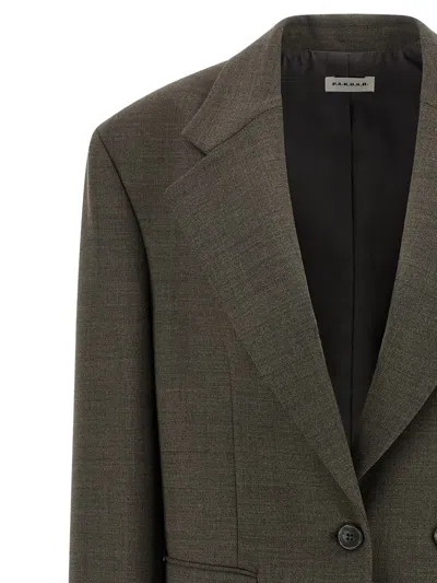 P.a.r.o.s.h Powo Blazer In Green