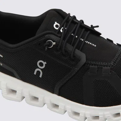 On Low-profile Sneakers With Breathable Mesh Upper In Black