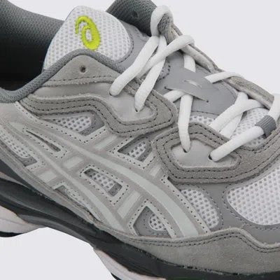 Asics Sneakers With Contrast Panels And Mesh Upper In Multi