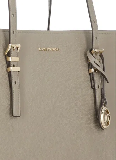 Michael Kors Quinn Bag In Gray