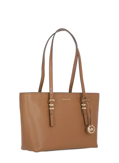 Michael Kors Sheila Large Tote Bag In Blue