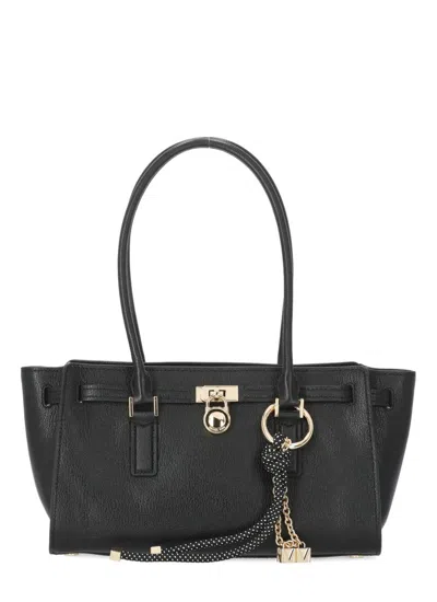 Michael Kors Chic Cross-body Bag Double Handles In Black