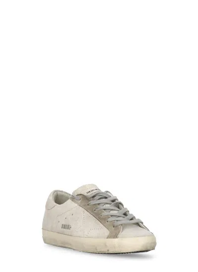 Golden Goose Sneaker Super Star Platinum/beige In Multi