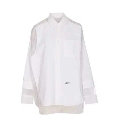 Jean Paul Gaultier Button-front Shirt In White