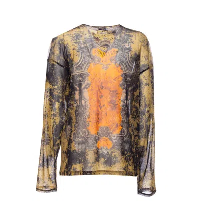 Jean Paul Gaultier Top "médaillon" In Multi