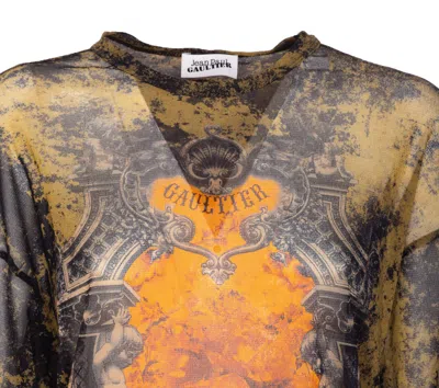 Jean Paul Gaultier Top "médaillon" In Multi