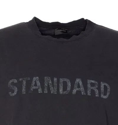 Balenciaga "standard" T-shirt By Bb In Black