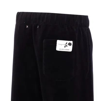 Golden Goose Jogging Wide Leg In Black
