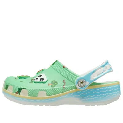 Crocs Animal Crossing Platform Clog In Green