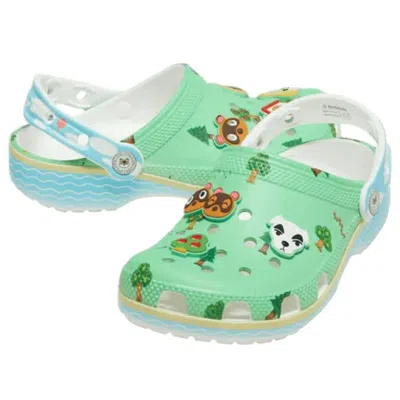 Crocs Animal Crossing Platform Clog In Green