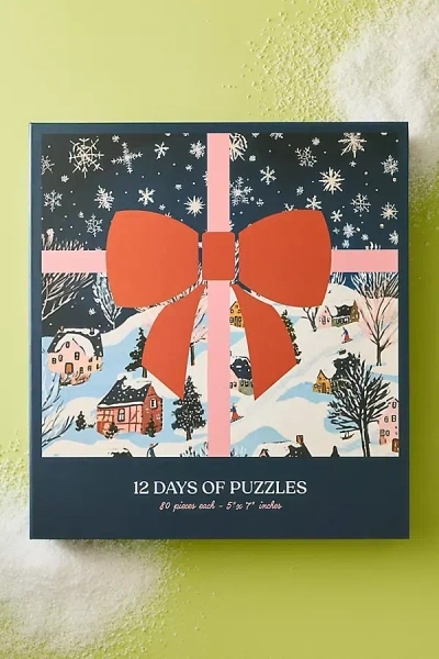Anthropologie 12 Days Of Puzzles Advent Calendar In Multi